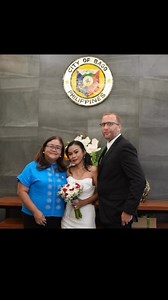 We love City Hall Weddings💕 Daw na in love man kami tanan sa Mayor’s Office kagapon. We felt the love, the gentle kind of love. The sparkle in their eyes, the vows nga naka tulo man luha namon. What a blessing to have witnessed again the transforming, heartwarming power of LOVE! The Lord who is the source of this LOVE be praised! Love their song too 💕title is He Knows. Usaron ni namon sa aton Mass Wedding sa December 10th💕 Let’s stay in love Bago💕🙏😍 | Mayette Javellana