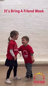Children are welcome to bring friends to their Perform class this week - please contact us to book them in! | Perform