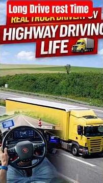 Truck Driver Rest Time | Canada Truck Life Vlog#driverlife #cabincrew #truckdriver #truckingcanada