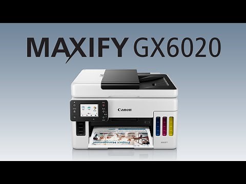 Introducing the Canon GX6020 Wireless MegaTank Small Office All-in-One Printer