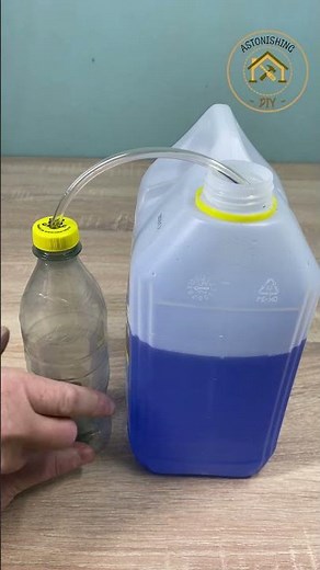 Watch How I Transfer Liquid from One Container to a Bottle in Seconds!