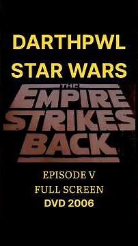 EPISODE V FULL SCREEN DVD 2006 #DarthPwl