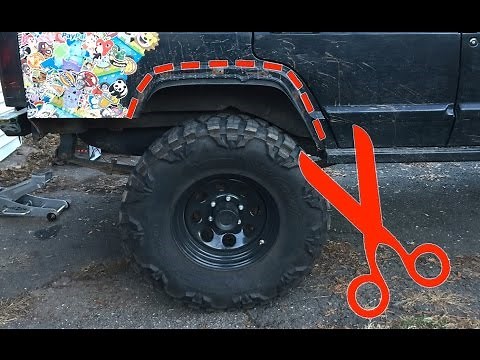 XJ Rear Wheel Well Trim