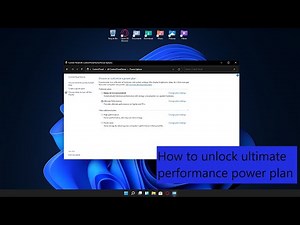 Windows tips | How to unlock ultimate performance power plan