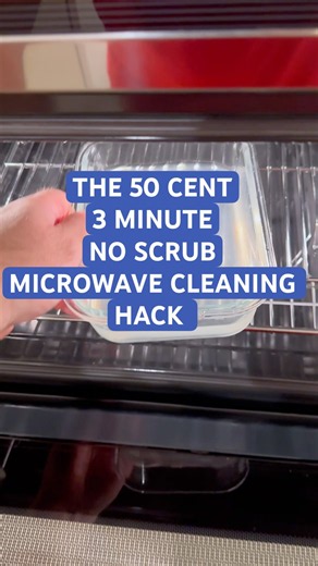Clean your microwave in 3 minutes with just lemon and water