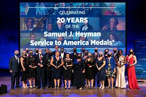 12 exceptional public servants awarded Service to America Medals at the Kennedy Center
