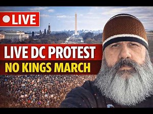 LIVE: Washington DC Protest Coverage | No Kings March – Real-Time Updates & Discussion