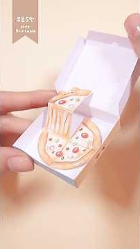 Stretchy Pizza🍕 Crafting Mini Pizza