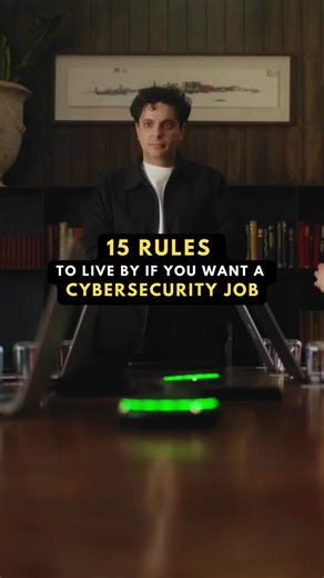 15 Rules, take notes 📝