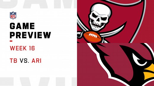 Buccaneers vs. Cardinals preview | Week 16