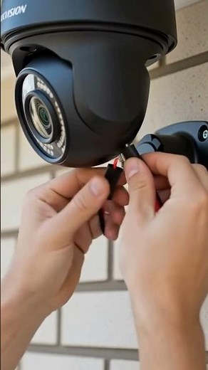 Install Hikvision 4MP ColorVu Turret Camera