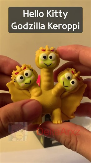 Hello Kitty x Godzilla Happy Meal Keroppi Toy #unboxing #hellokitty #sanrio