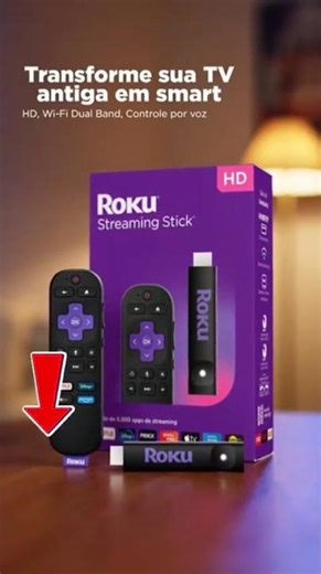 Sugerido: ADEUS TV LENTA! 📺 Novo Roku Streaming Stick HD 2025: O Melhor Custo-Benefício!