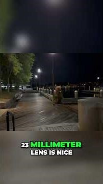 Night Photography Streetlight Test with X E5