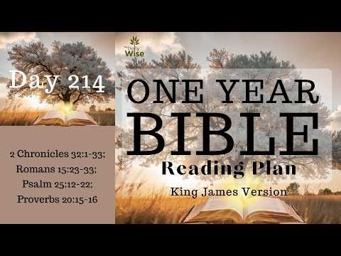 Day 214 of 365 Bible Reading Plan | KJV Holy Bible Audio - Calm and Soothing Male Voice Narration