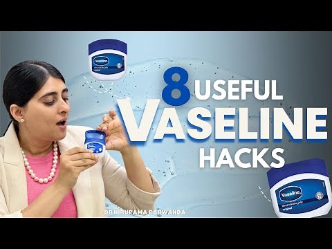 8 Vaseline Hacks that are Super Useful | Vaseline on face