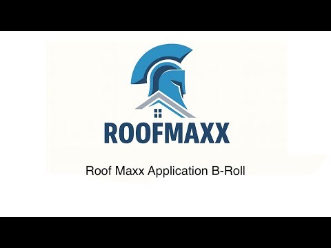 Roof Maxx Application B-Roll | Rooftop Spray Footage (Money Pit Shoot 2023)