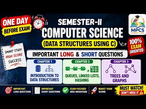 Computer science important questions sem 2‪@mpcs2upsc‬