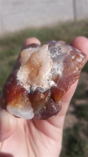 Arizona fire agate chalcedony