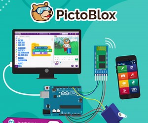 Controlling Actuators Via Smartphone by Interfacing With Arduino Using PictoBlox