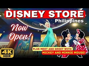 DISNEY Store Philippines Now Open! with Prices + Meet & Greet with Mickey and Minnie - Mall of Asia