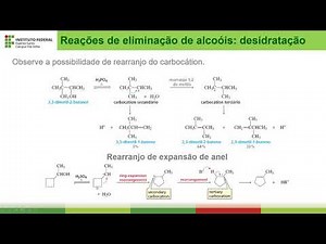 Cap 12 Tópico 3 Reações de eliminação de alcoóis Desidratação
