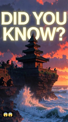 Did you know that 🤯🤯 #facts #mystery #Uluwatu Temple