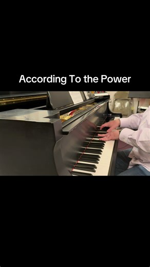 According To the Power. This Roger Horne song doesn’t seem to be remembered by many, but I enjoy playing it. #southerngospel #gaithermusic #gospelpiano #gospelmusic #piano