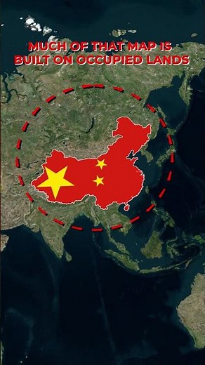The REAL Map of China 🌏 | That none of us know! #china #geopolitics #worldmap