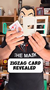 40K views · 3.7K reactions | ZigZag Card Magic Trick Revealed 彩 #magic #tricks #foryou #magicians #magictricks | The Mask Magic Tricks Revealed | Facebook