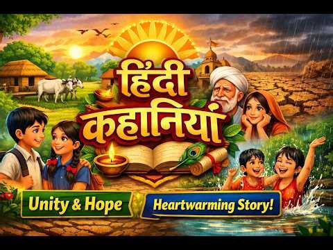 Gaavn ki Subhah | Heartwarming Hindi Village Story | Unity and Hope Animation