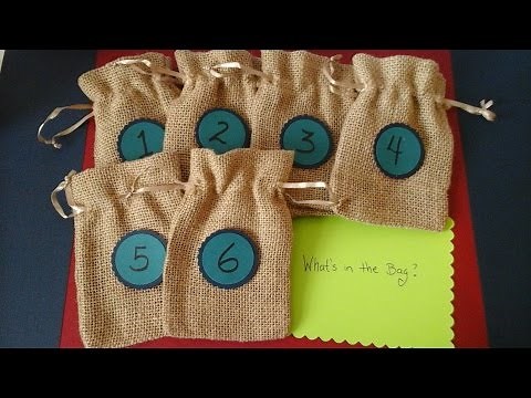 DIY Baby Shower Games - Mystery baby items game