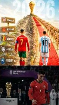 كريستيانو في مسار الأصعب في تاريخ كأس العالم وميسي مدلل فيفا ⚠️