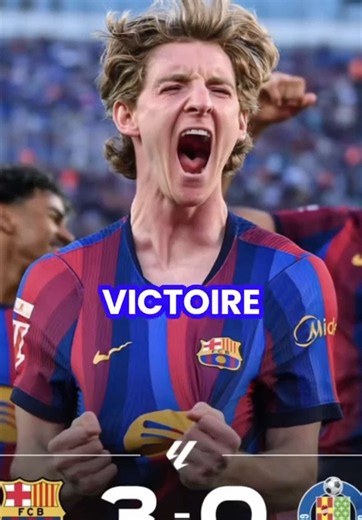 LE BARÇA EST INARRÊTABLE ! Victoire 3-0 face à Getafe, 9 matchs, 9 victoires ! 👑🔥 Les Blaugrana imposent leur loi et envoient un message à toute la Liga ! #fcbarcelona #viscabarca🔴🔵 #laliga #sportstiktok #lamineyamal