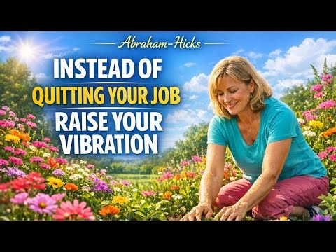 Abraham-Hicks ~ Discovering Joy in Stillness