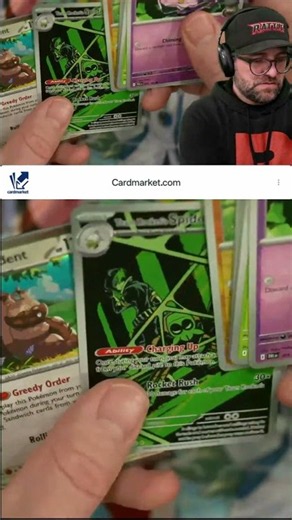 Juicy Spidops Pokemon Card Pull From Destined Rivals