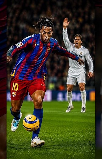 Ronaldinho Received a Standing Ovation at the Bernabéu — Real Madrid vs Barcelona 2005