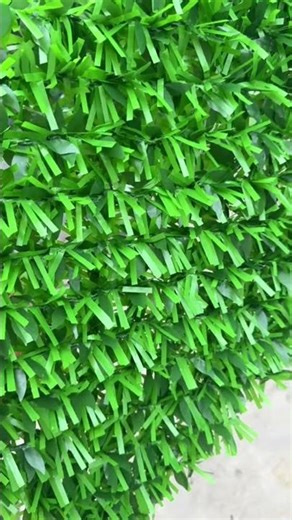Artificial Boxwood Hedge Decorative Garden Fence Panels Wall#grassfence#artificialgrass#fencemachine