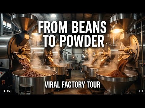 How Instant Coffee is Made: The Industrial Process Explained