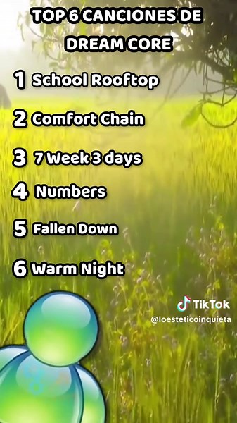 TOP 6 DREAM CORE SONGS #liminal #core #aesthetic #dreamcore #music