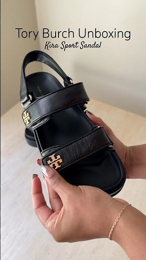 Tory Burch Unboxing: Kira Sport Sandal (The Perfect Dad Sandal)