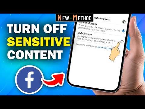 How to Turn OFF Sensitive Content on Facebook! (New Update)