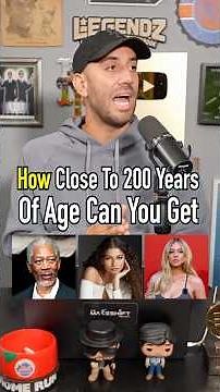 How Close To 200 Years Of Age Can You Get By Choosing Four Random Celebrities? #shorts #games #guess