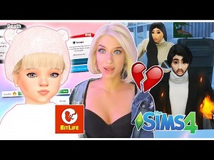 BITLIFE CONTROLS MY SIM'S LIFE #1 (sims 4 challenge)