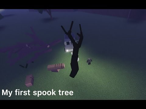 My first spook tree in lumber tycoon 2
