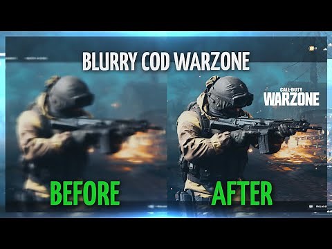 COD Warzone : How to fix blurriness | Blurry game