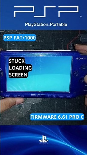 FIXS PSP STUCK LOADING SCREEN #psp #howtofix #portable