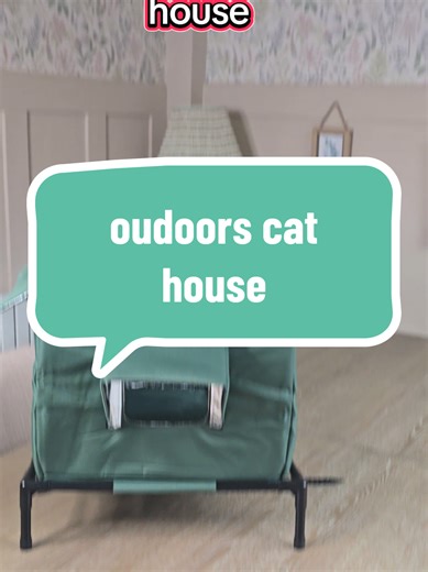outdoor cat house #cat #cathouse #cats #tiktokshopfinds #dealdrops