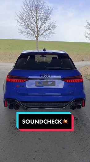 Best Soundcheck: Rate the Audi RS6 Exhaust!