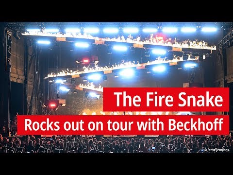 Image Engineering’s Pyrotechnic Fire Snake Turns up the Heat on Tour